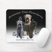 Bouvier Des Flandresのマウスパッド マウスパッド (マウス)
