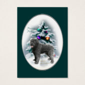 Bouvier des Flandresクリスマスプレゼント名タグ (裏面)