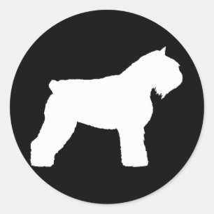Bouvier des Flandres犬 ラウンドシール