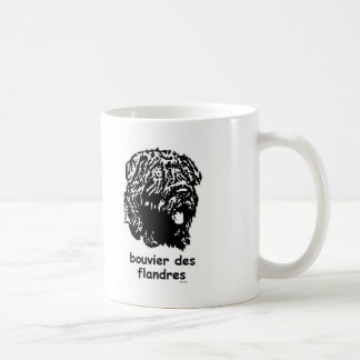 Bouvier des Flandres コーヒーマグカップ
