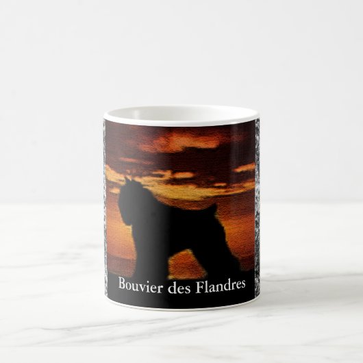 Bouvier des Flandres モーフィングマグカップ (中央)