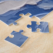 Bouvier des Flandres Christmas Boat Holiday ジグソーパズル (側面)