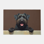 Bouvier des Flandres Doormat Art ドアマット (正面)