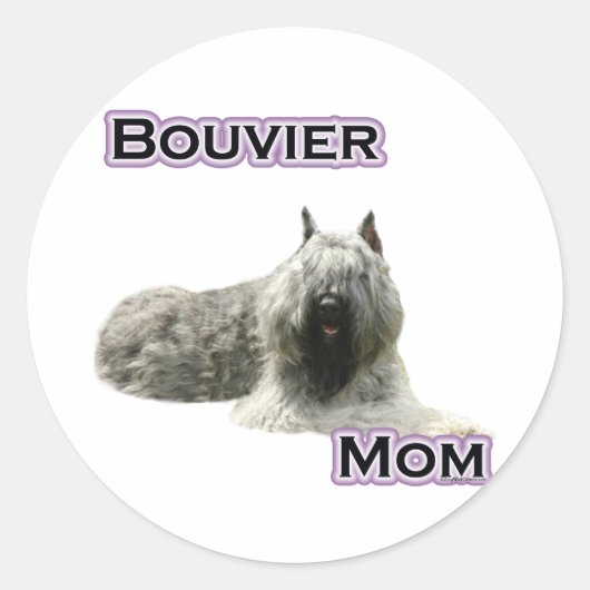 Bouvier Mom 4 – ステッカー (正面)