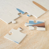 Bouviers des Flandres Dogs Christmas Snow Holiday  ジグソーパズル (側面)