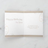 Bouzouki -ハッピーバースデー – 編集可能誕生日 カード (内部)