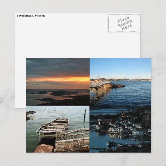 Bovalstrand 4-imageはがき(文字なし) ポストカード (正面/裏面)