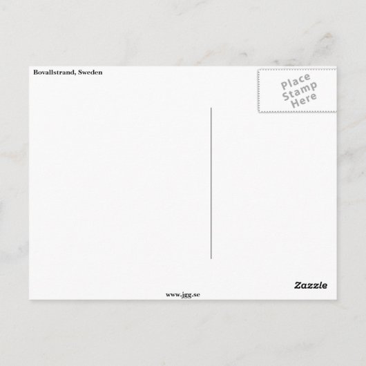 Bovalstrand 4-imageはがき(文字なし) ポストカード (裏面)