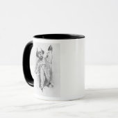 Bovaryギュスターヴ・フローベールの切り裂く夫人 マグカップ (正面左)