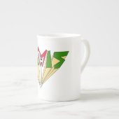 Bovis "Jimbo"のマグ ボーンチャイナマグカップ (正面右)