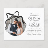 Bowエレガント All-In-Oneバジェットフォーマル写真結婚 (正面)