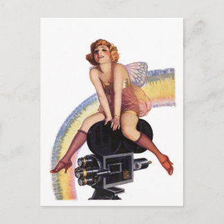 Bow付きカメラポーズ ポストカード