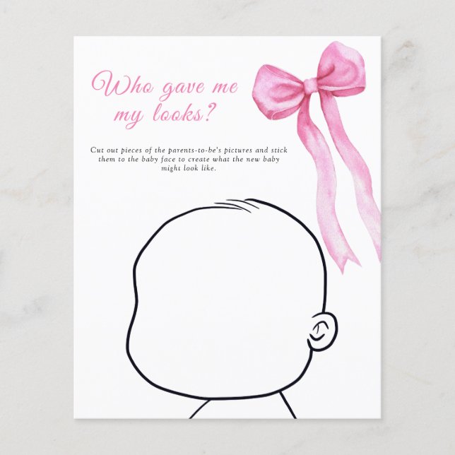 Bow – 誰が私与えの装置ベビーゲーム (正面)