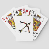 Bow and arrow playing cards トランプ (裏面)