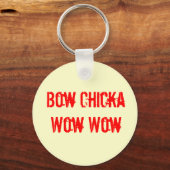 BOW CHICKA WOW WOWキーチェーン キーホルダー (正面)