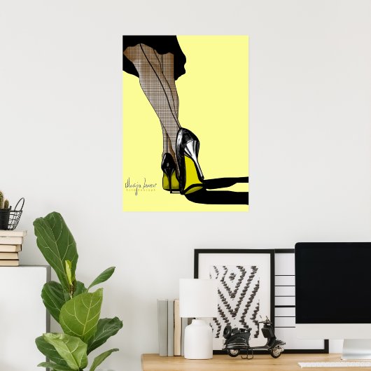 Bow Chicka Wow Wow ポスター (ホームオフィス)