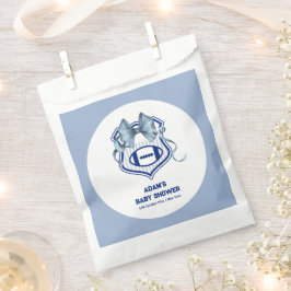 Bow Crest Rookie Football Sport Boy Baby Shower フェイバーバッグ
