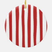 Bow Doodle Gifts to Coworker Christmas Ornament セラミックオーナメント (裏面)