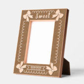 Bow Dots  レーザー彫刻フレーム (左)