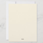 Bow First Birthday Ever or Never game card シーズンカード (裏面)