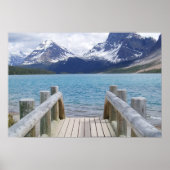Bow Glacier Lake, AB, Canada ポスター (正面)