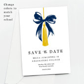 Bow Graduation Save the Date High School College 招待状