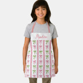 Bow Holiday Kitchen Apron for Children Christmas エプロン (インサイチュ)