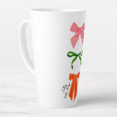 Bow Jolly Little Things Christmas  カフェラテマグ (左アングル)