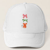 Bow Jolly Little Things Christmas  キャップ (正面)