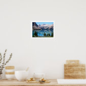 Bow Lake, Banff National Park, Canada ポスター (キッチン)