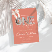 Bow little 恋しく思 Onederful 1st Birthday 3の写真 招待状