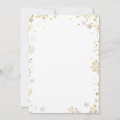 Bow Making Spirits Bright Christmas Cocktail party 招待状 (裏面)