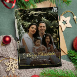 Bow Merryモダン Christmas写真 箔シーズンカード<br><div class="desc">共有お客様の最も暖かい願モダンいをBow Merry Christmas写真ホリデーカード。レイアウトお洒落、ボーはっきりした詳細、大切な写真の部屋を備えたカードは、クラシックの休日スタイルと清潔なを組み合わせる。家族や友人に愛と喜びを送るのに最適で、季節を超えて最も有意義な思い出を見せ祝るタイムレスな方法だ。</div>