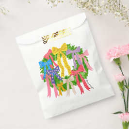 Bow Merry And Bright Christmas  フェイバーバッグ