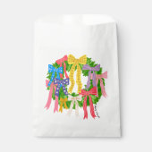 Bow Merry And Bright Christmas  フェイバーバッグ (正面)