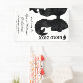 Bow Modern Graduation Welcome Sign 横断幕 (インサイチュ)