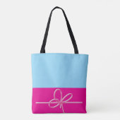 Bow on Pink Tote トートバッグ (裏面)