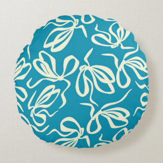 Bow pattern, Seamless texture. For fashion prints  ラウンドクッション