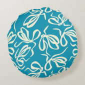 Bow pattern, Seamless texture. For fashion prints  ラウンドクッション (裏面)