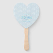 Bow Ribbon Its a Boy ハンドファン (裏面)