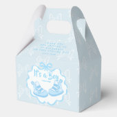 Bow Ribbon Its a Boy フェイバーボックス (正面)