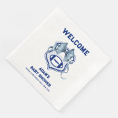 Bow Rookie Football Sport Boy Baby Shower Welcome (コーナー)