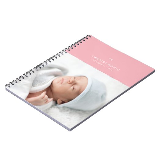 Bow & Scallops Journal - Bublegum ノートブック (左側)