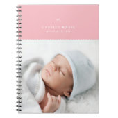 Bow & Scallops Journal - Bublegum ノートブック (正面)