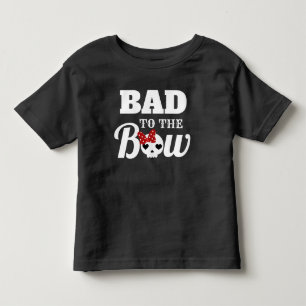 Bow Shirtに悪い トドラーTシャツ