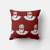 Bow-tiful Seal – Christmas Edition クッション (裏面)