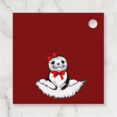 Bow-tiful Seal – Christmas Edition フェイバータグ (裏面)