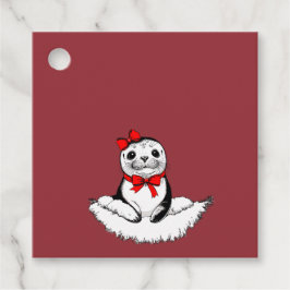 Bow-tiful Seal – Christmas Edition フェイバータグ