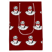 Bow-tiful Seal – Christmas Edition ミディアムペーパーバッグ (裏面)