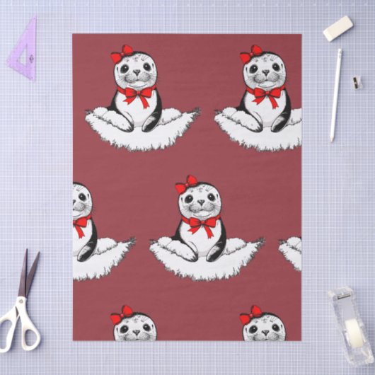 Bow-tiful Seal – Christmas Edition 薄葉紙 (クラフト)